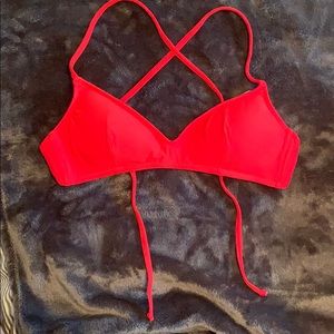 J.Crew French cross-back bikini top